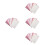32Sheets Handicraft Sewing Fabric Faux Rolls for Home Decor 6