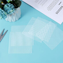 Maille en Plastique PVC Imperméable Imprimée pour les Yeux en Plastique pour Accessoires de Jeu de Rôle en Fourrure, Fabrication Artisanale de