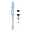 4Ensembles Kit Entretien Jack Horizontal Joint Outil Métal 2
