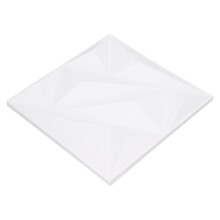 Matte White 3D Wall Tiles 12pc Set