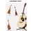 Folding Iron Tripod Guitar Stand Black, Adjustable 64-74cm 7