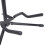 Folding Iron Tripod Guitar Stand Black, Adjustable 64-74cm 9