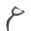 Folding Iron Tripod Guitar Stand Black, Adjustable 64-74cm 11