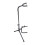 Folding Iron Tripod Guitar Stand Black, Adjustable 64-74cm 16