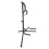 Folding Iron Tripod Guitar Stand Black, Adjustable 64-74cm 12