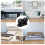 1Ensemble Ventilateur Voiture PP Multicolore Rotation Libre 6