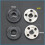 36Pcs Lock Nuts Flange for  9523 Nut Inner Outer Kit Angle Grinder Tool 2 Specifications-Toothless, Toothed 7