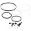 4Ensembles Kit Réparation Cric Plastique Multi Couleurs Durable 3