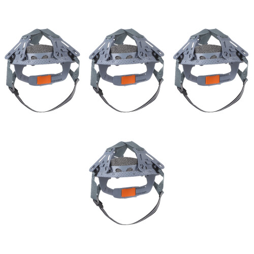 4Pcs Lightweight Hardhat Accessories Grey Safety Hat Suspension Insert 2