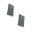 2Pièces De Notes Olive Vert Pour Organisation Hebdomadaire 6