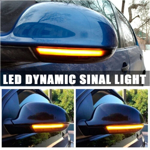 12x Dynamic Blinker Turn Signal LED Mirror Light Indicator for  5 -  MK5   B6 B5.5 Variant 2