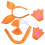 4Ensembles Costume Animal Oreilles Queue Couleurs Variées 3