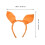 4Ensembles Costume Animal Oreilles Queue Couleurs Variées 10