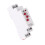 3X 12-240VAC/ Din Rail Type  Delay Relay 16A/250VAC Multifunction Timer Relay with 10 Function Choices, ATMT1-M2 8