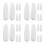12Pairs Inflatable Boot Stand White PVC Reusable Tall Boot Form Keeper 9