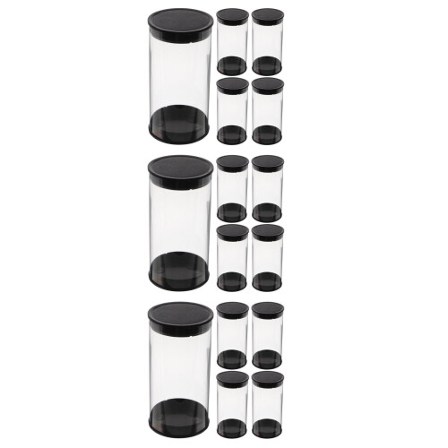 15Pièces Présentoir Transparent Portable Pour De Golf 2
