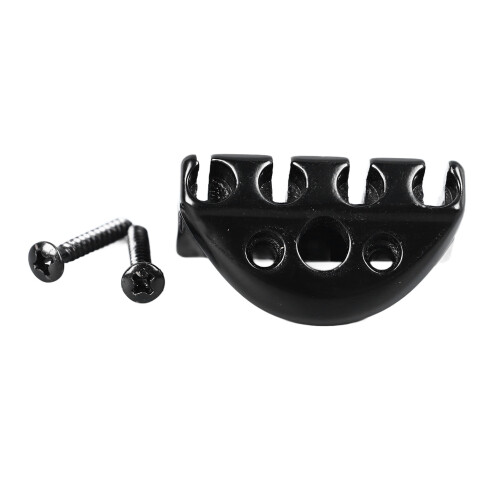 Headless Metal Bass String Locking Nut 39mm Black for Performance Show 2