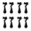 8Pcs Spinning Tops Launchers Plastic Replacement Gyro Grip 6