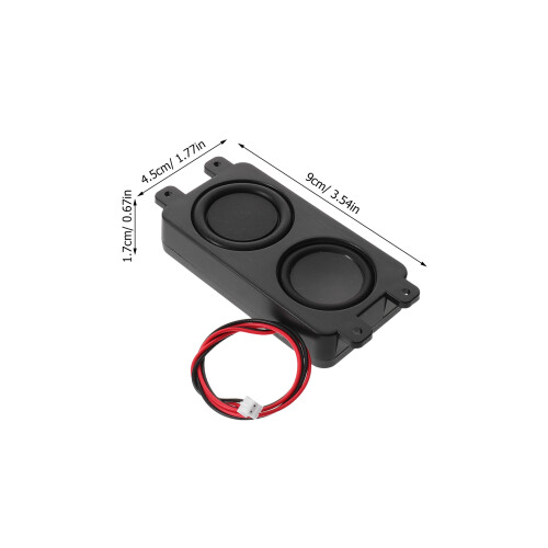 Protection Grille Haut-Parleur Audio Compact Noir Usage Maison 2