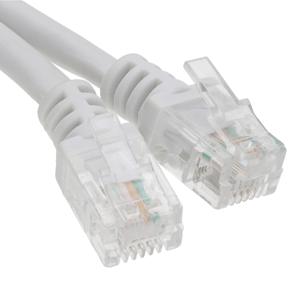 ADSL 2+ High Speed Broadband Modem Cable RJ11 to RJ11 20m WHITE