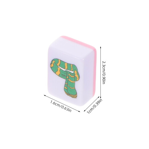 1Ensemble Ensemble Mahjong Thème 2 Joueurs Plastique 1