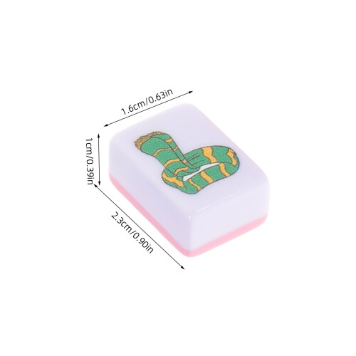 1Ensemble Ensemble Mahjong Thème 2 Joueurs Plastique 2