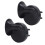 60B 24V Kit clacson impermeabile nero 3m relè 4