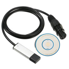 Câble Convertisseur RS485 DMX512 pour Contrôleur D'Éclairage de Scène, Adaptateur pour Équipement, Câble de Commande LED