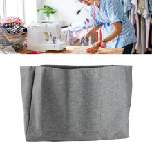Faltbarer Staubschutzbezug aus Polyester für Nähmaschine 43x19x33 cm Grau