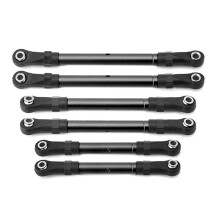 Steering Linkage Pull Rod Tie Rod for  Steering Linkage Pull Rod Tie Rod for  Hoss/Slash/Rustler 4WD Black