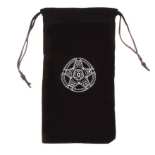 1 PC Tarot FöRvaringsväSkor Altar Tarot Box Tarot Card Divination Bag BräDspel Dragsko Paketet