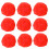 400Pcs Disposable Microphone Cover,Handheld Microphone Windscreen for Karaoke KTV Recording Studio Red 1