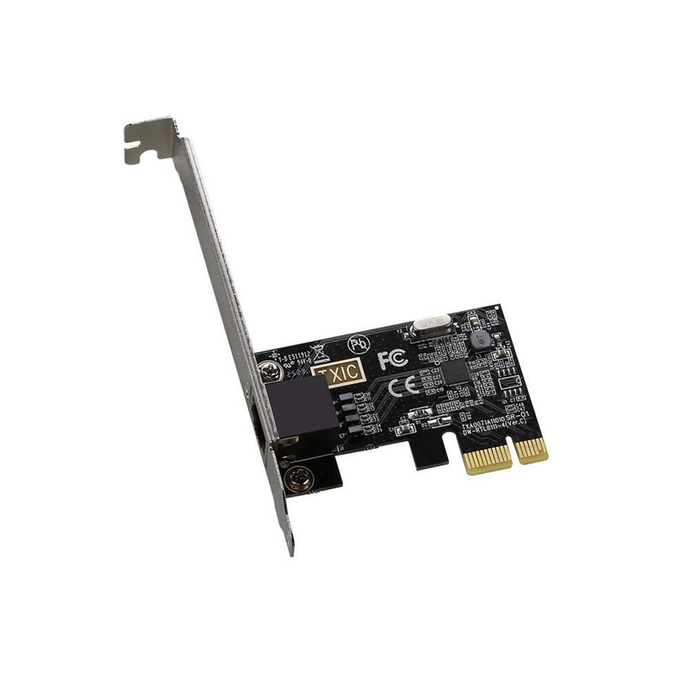 Pcie To Rj45 Network Card 10/100/1000Mbps Rj45 Pci Express Converter Lan Ethernet Gigabit Adapter Pcie For Desktop Pc 4712721341756