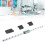 3D Printer X Axes Rail Linear Guide Kit for Ender3 V2 S1 Pro 3D Printer 1