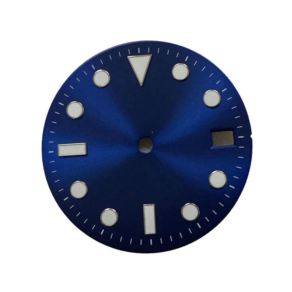 Nh35 Watch Dial 29Mm Sun Pattern Dial Luminousdial For Japan Nh35 Movement Watch Accessories Green 4712893042659