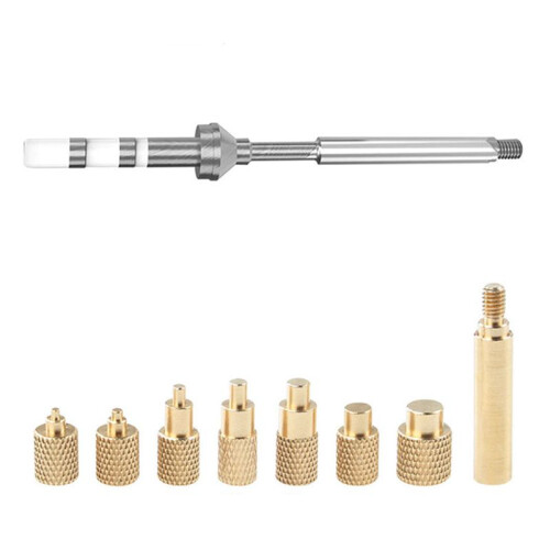 Heat Insert Nut Iron Tip TS100 Soldering Iron Tip Insert Internal Thread  M2-M8 Brass Hot Melt Insert Nut Insertion