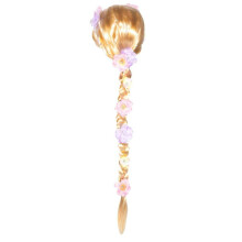 Enchanted Rapunzel Braid Wig Rapunzel Princess Wig with Flowers Wig for Girls Performance Children'S Cos Party
