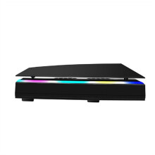 Per Console PS5 Base Ventola di Raffreddamento Superiore Staffa di Supporto per Dispositivo di Raffreddamento del Gioco con Atmosfera Antipolvere RGB