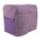 Foldable Violet Polyester Sewing Machine Dust Cover, 17x7.5x13in 15