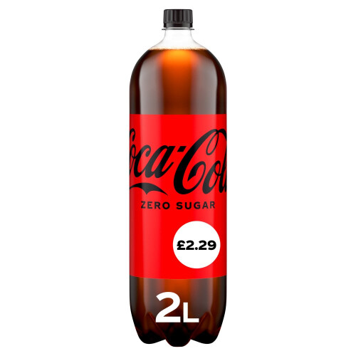 Coca Cola Coca-Cola Zero Sugar 2L (Pack of 6)