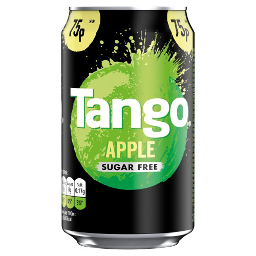 Tango Apple Sugar Free Can 330ml (Pack of 24)
