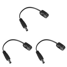 3Stk Pedalboard Stromversorgung Schwarz Mit USB Für Gitarren-Effekte