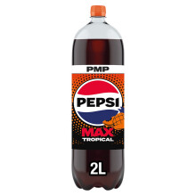 Pepsi Max Tropical Bottle 2L (Pack of 6)