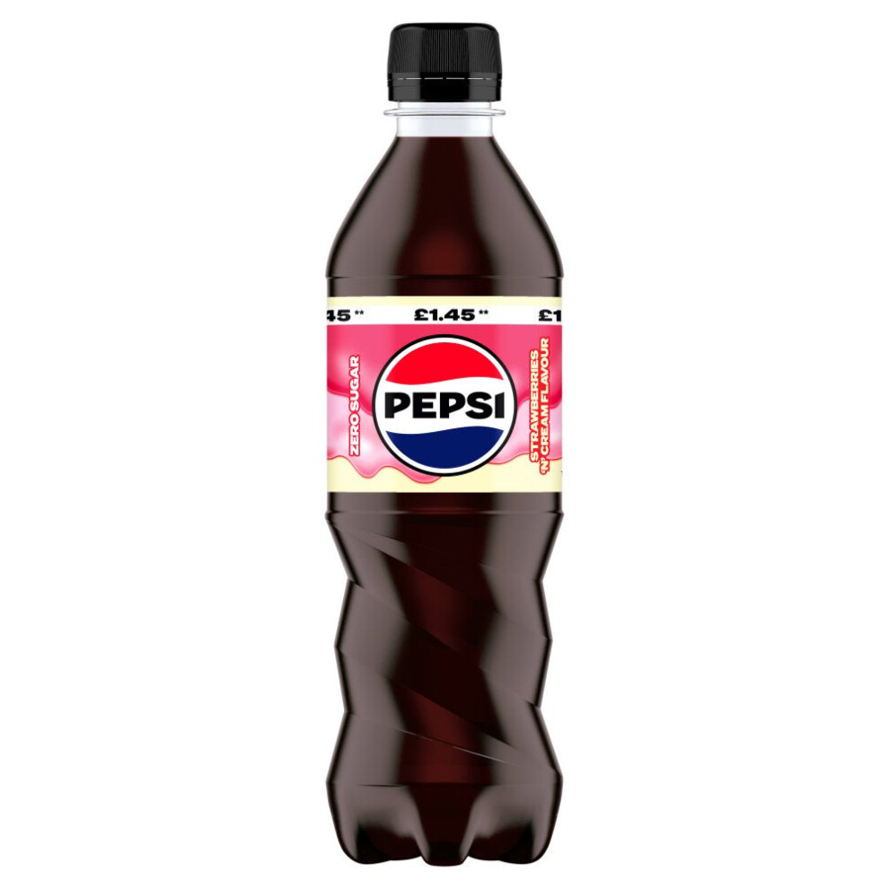 Pepsi Strawberries Pmp 500Ml (Pack Of 12) Cream