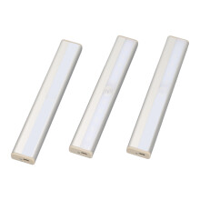 3 pièces sans fil lumières à capteur de mouvement 500 mAh blanches