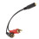 kenable Gold 3.5mm Stereo Jack Socket to 2 Phono RCA Plugs Adapter Cable 1