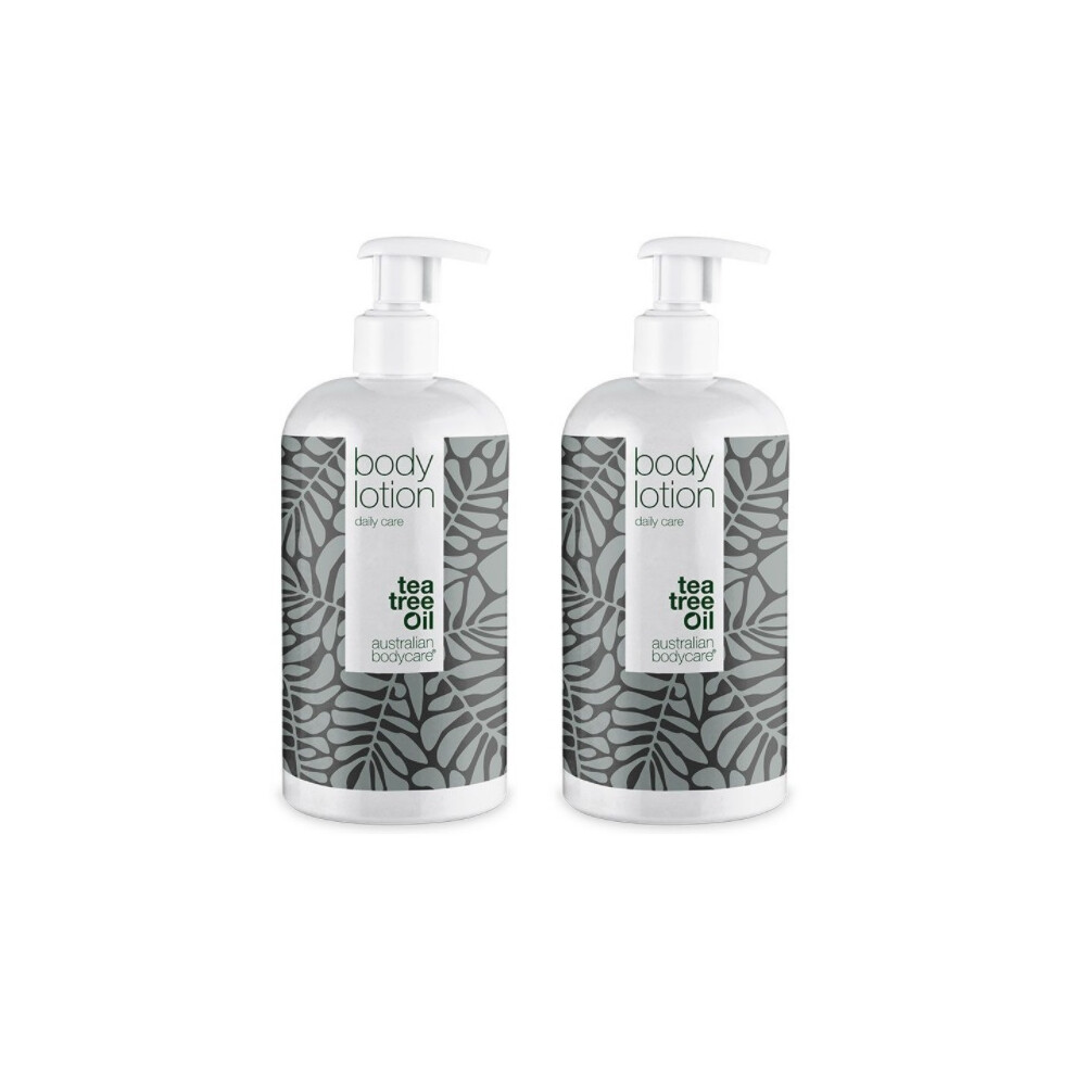 Australian Bodycare Tea Tree Oil Body Lotion 500Ml Duo Pack