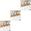 9Pièces Suspension Multi-Couleurs Acier Durable Cuisine 4