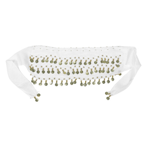 3Pièces Accessoire Danse Ceinture 72 Monnaies Élégante 2