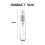 100Pcs 5ML Spray Bottle Small Cosmetic Packing Atomizer Perfume Bottles Atomizing Spray Liquid Container for Travel 9